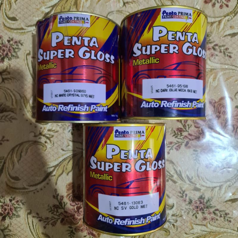 CAT PENTA SUPER GLOSS 34021 DARK RED MICA 3Q3 MET 1KG