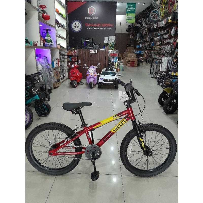 SEPEDA ANAK POLYGON BMX TRAVIS 20 INCI SINGLE SPEED