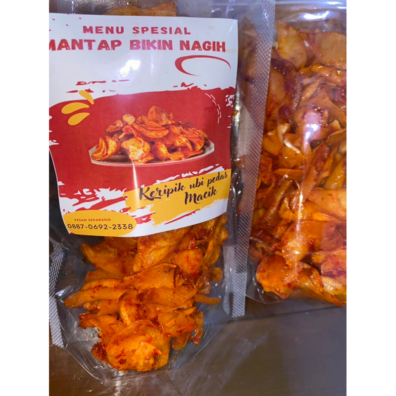 

keripik ubi sambel macik