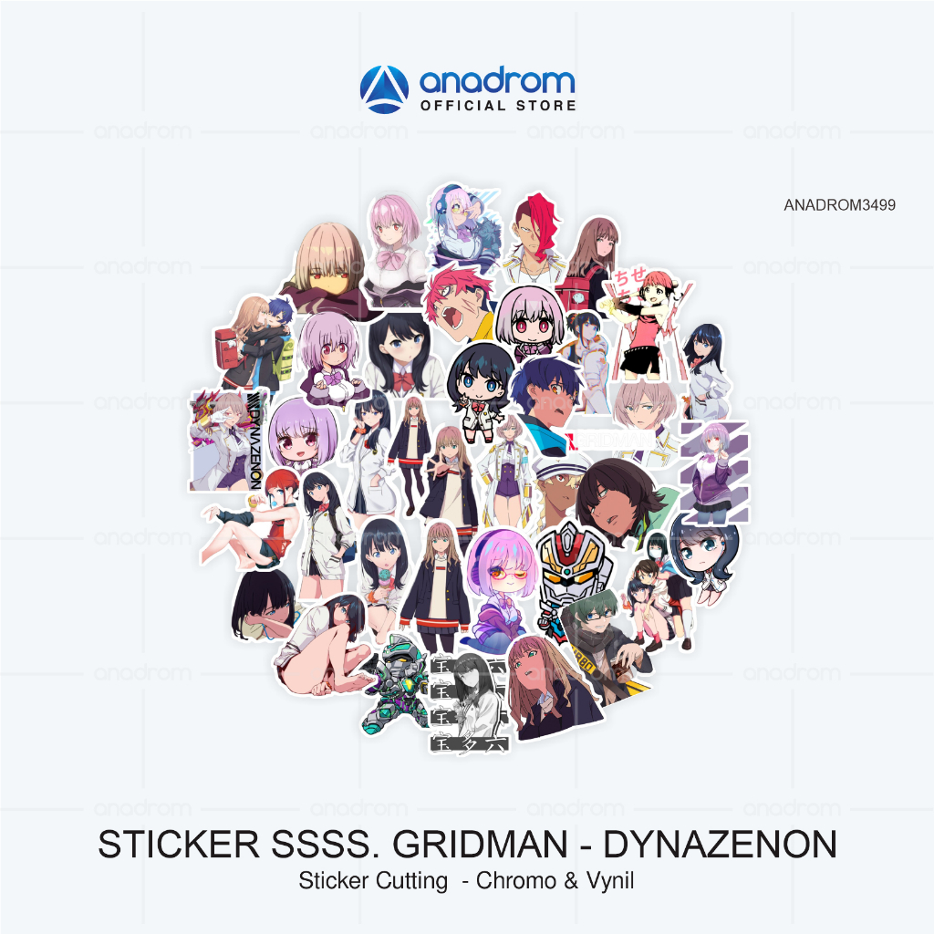 

Sticker Anime SSSS. GRIDMAN - DYNAZENON | Sticker Anime & Aesthetic | Aanadrom 3499