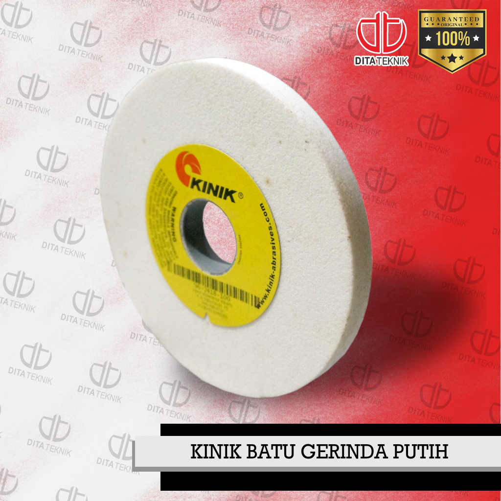 Batu Gerinda Duduk / Asah pisau Kinik Putih 8” X 19 X 31.75 (WA 80 KV)