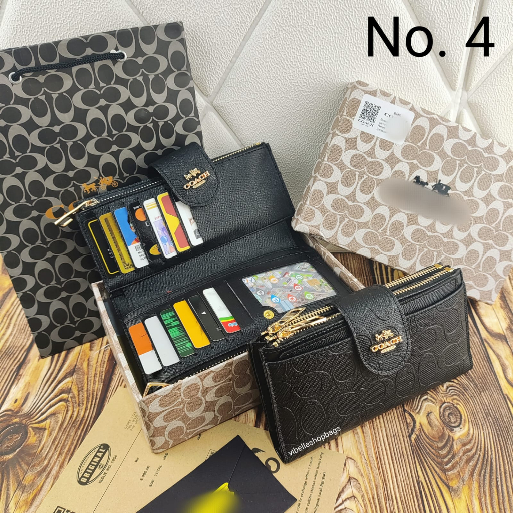 Dompet Panjang Full Kartu Import // Dompet Fashion - POUCH IMPORT/IMPORT PREMIUM/DOMPET HP/ POUCH KEREN/ POUCH HP - Dompet Wanita sx1002 Banyak Slot Kartu [Free Box &amp; Dustbag] 0521