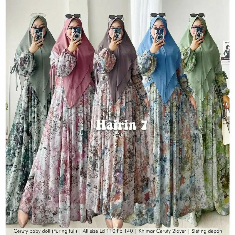 Gamis Hairin 7 Syari
