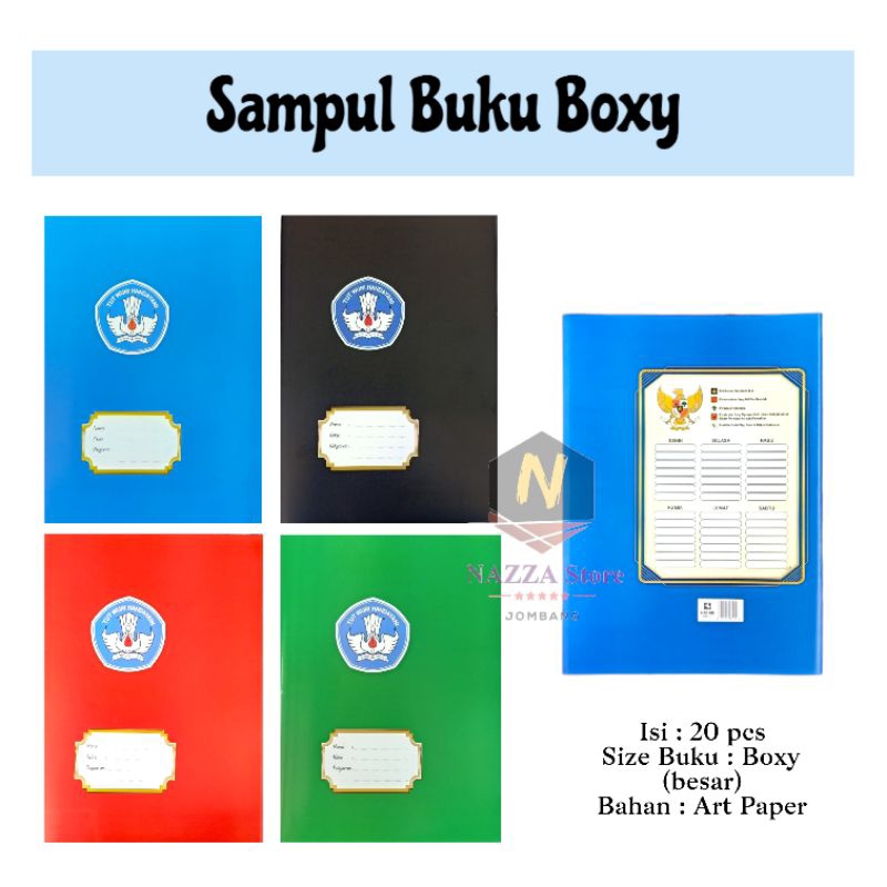

Sampul buku BOXY Isi 20 lembar