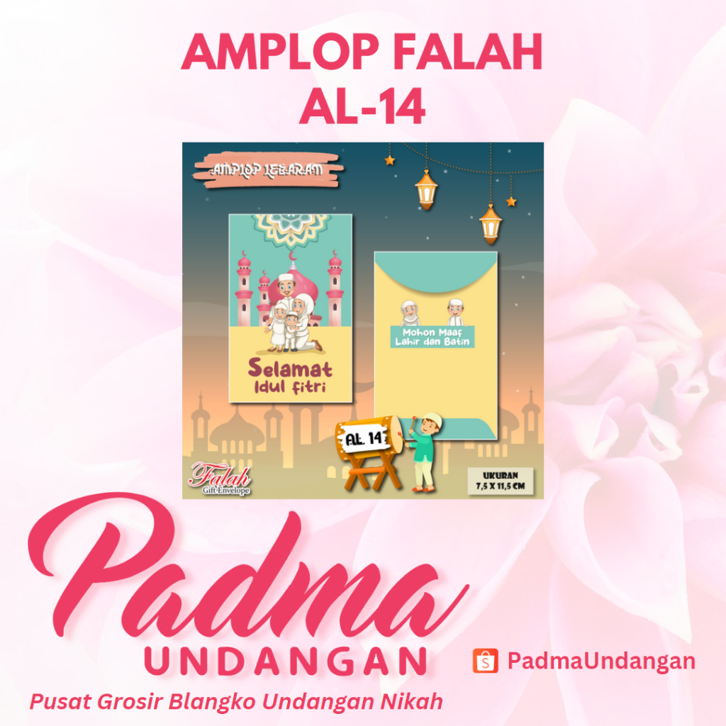 

Amplop Falah AL-14 | PadmaUndangan