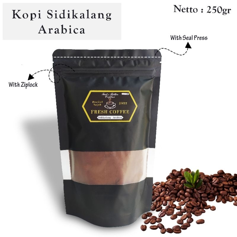 

Bubuk Kopi Arabika Sidikalang 250gram