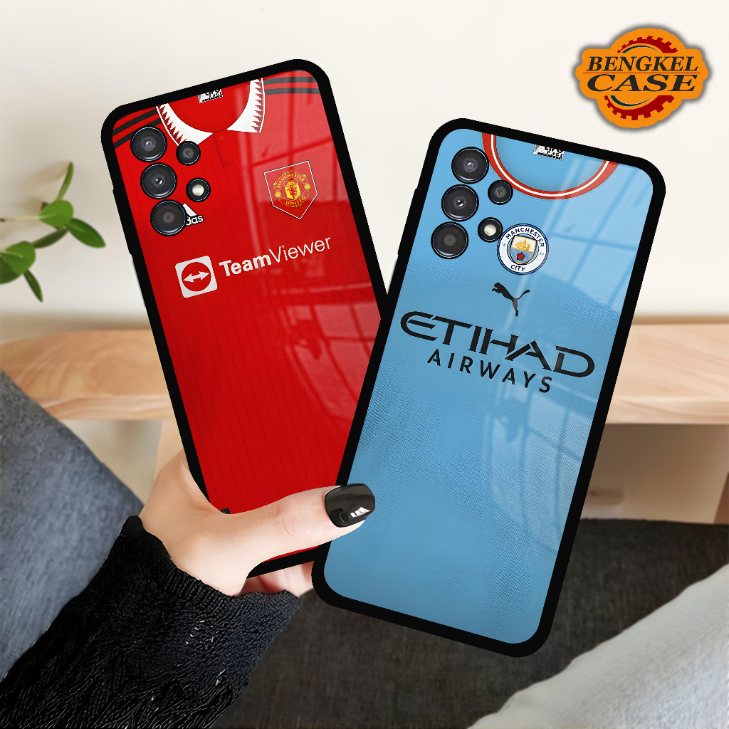 (BS26) Case Kilau Samsung A13 4G | Casing Hp Samsung | Pelindung Smartphone | Bengkel Case | Jersey 