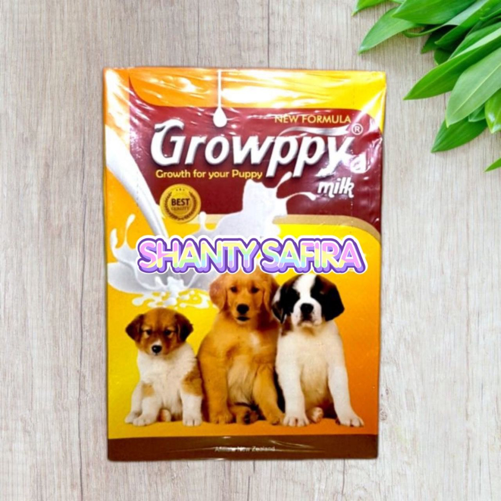 SUSU ANJING GROWPPY SUSU ANAK ANJING 30 GR UNTUK SEMUA JENIS ANJING