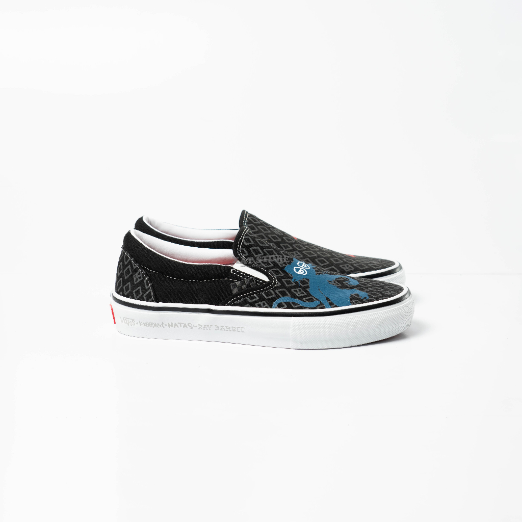 Vans Slip On Pro Skate X Krooked By Natas (ORIGINAL 100%)
