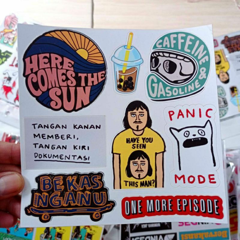 

Stiker pack Vintage panic mode one more episode
