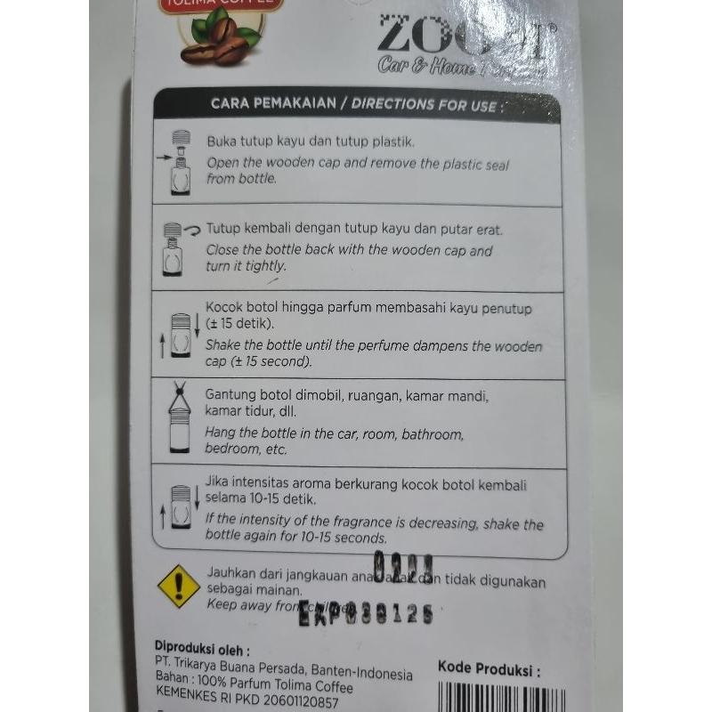 Disc Parfum Mobil Zoom Car N Home Honey Sting