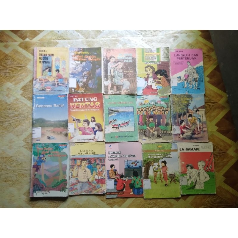 Buku anak lawas , Bacaan jadul , pelajaran jadul , Bacaan anak lawas