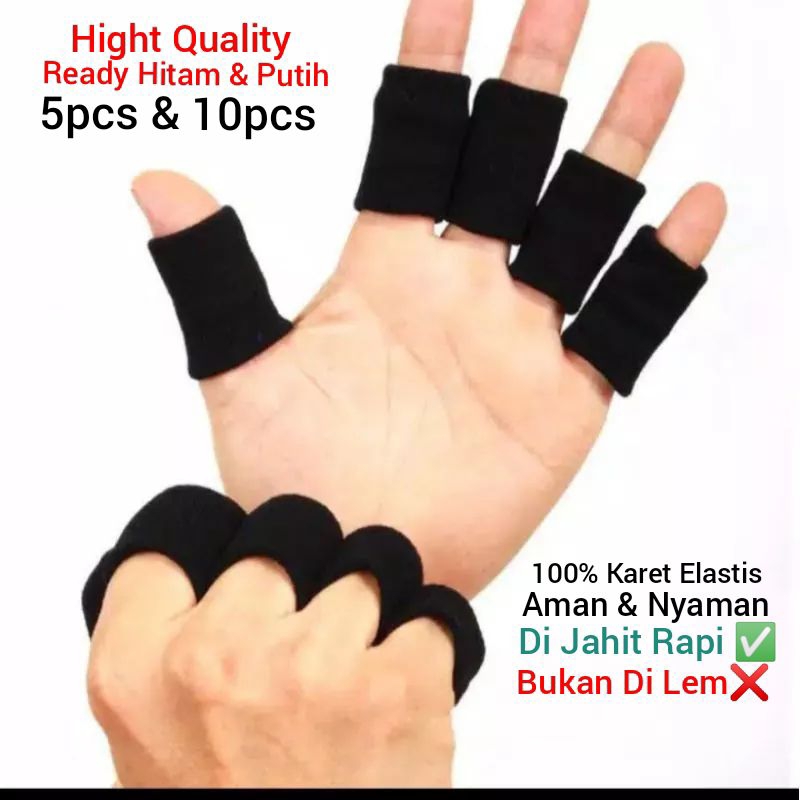 KARET PELINDUNG JARI TANGAN/VOLI/FUTSAL ISI 10PCS & 5PCS PREMIUM