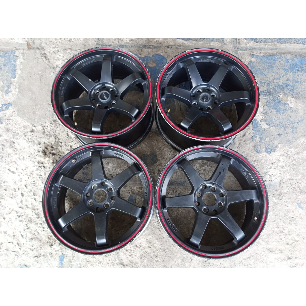 velg seken bekas murah te37 ring 17x75 85 lubang 4x100 4x114 seken bekas murah geratis ongkir