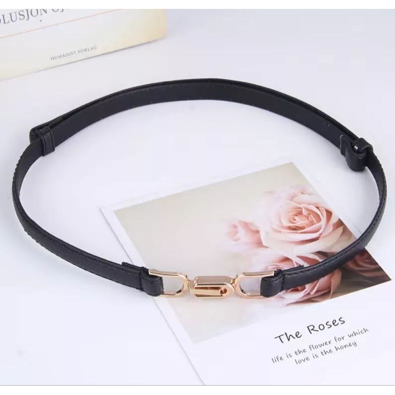 Ikat Pinggang Wanita Polos Belt Korea Fhasion Import Ikat Pinggang L059