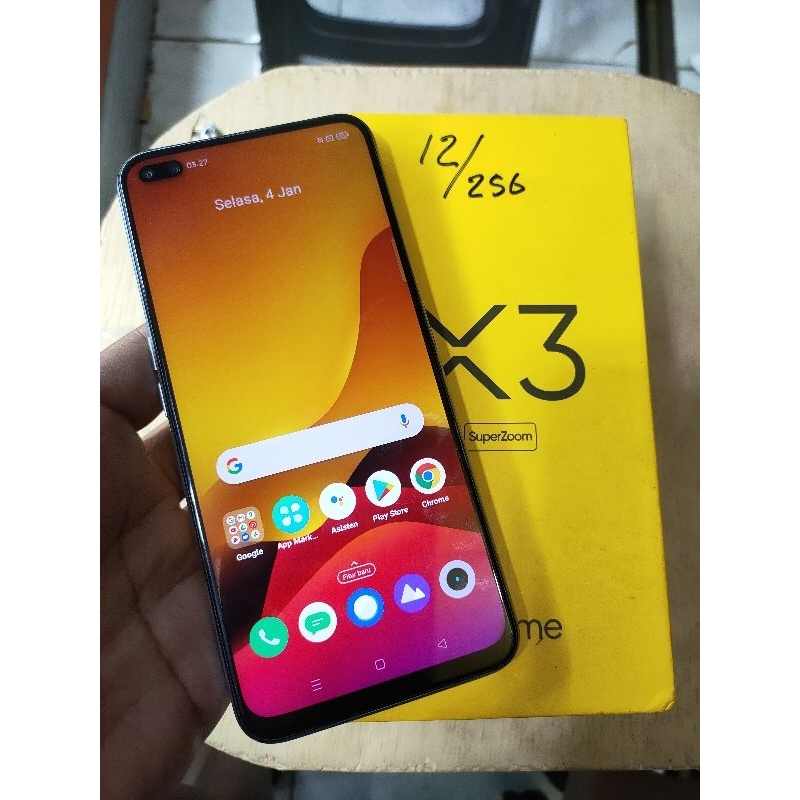 REALME X3 SUPERZOOM RAM 12/256GB SECOND MURAH