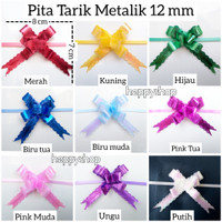 

Pita Tarik Metalik 12 mm, Pita Serut