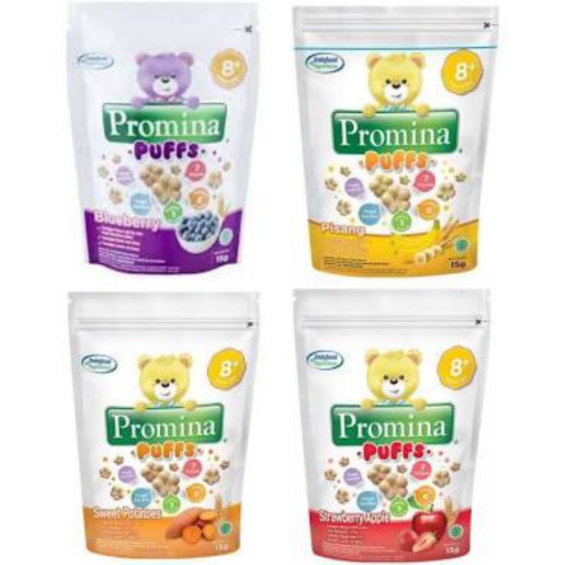 Promina puff  15gr 8+ Cemilan bayi