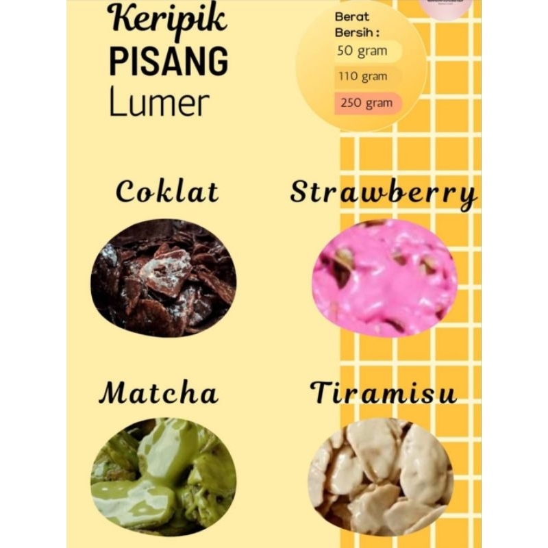 

KERIPIK PISANG LUMER l KERIPIK PISANG COKLAT 500 GRAM