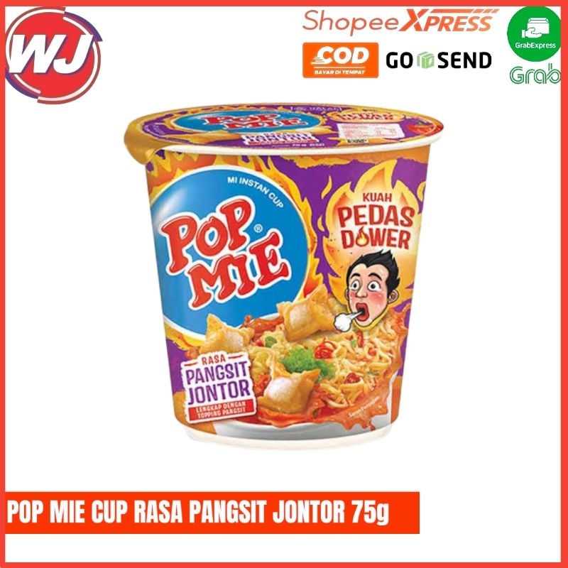 

POP MIE CUP RASA PANGSIT JONTOR 75g