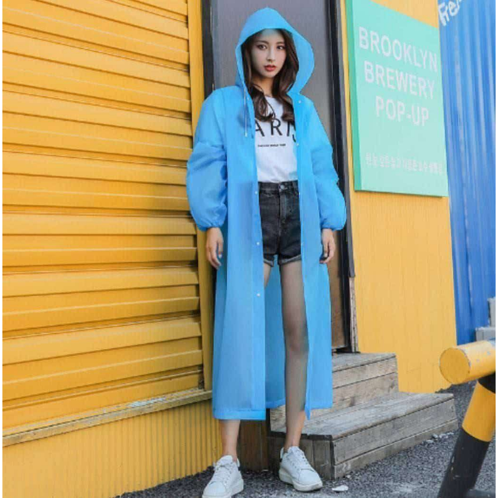 JAS HUJAN WARNA MANTEL HUJAN IMPORT TEBAL MODEL KOREA