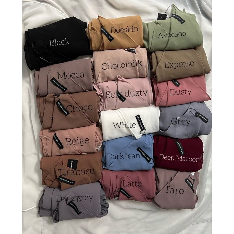 Jilbab Hanna segitiga inner