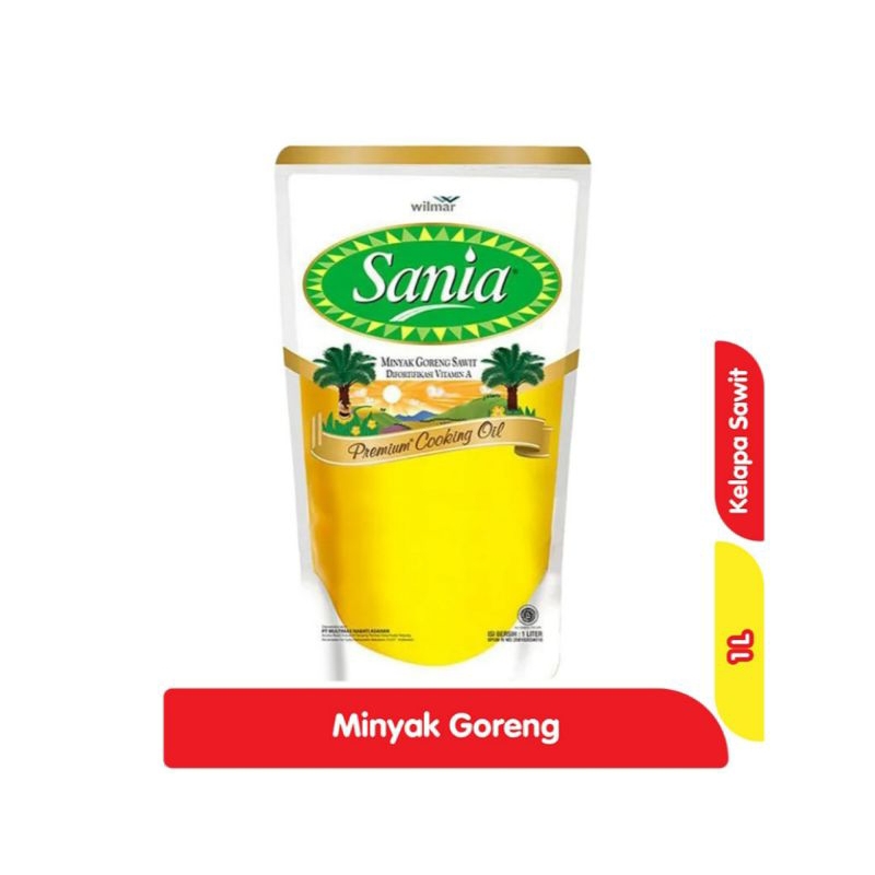 

minya goreng sania 1L