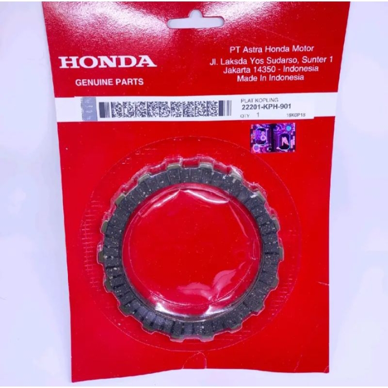 Kampas kopling KPH Kampas Plat kopling Honda Supra X 125 Kharisma Kirana Ori