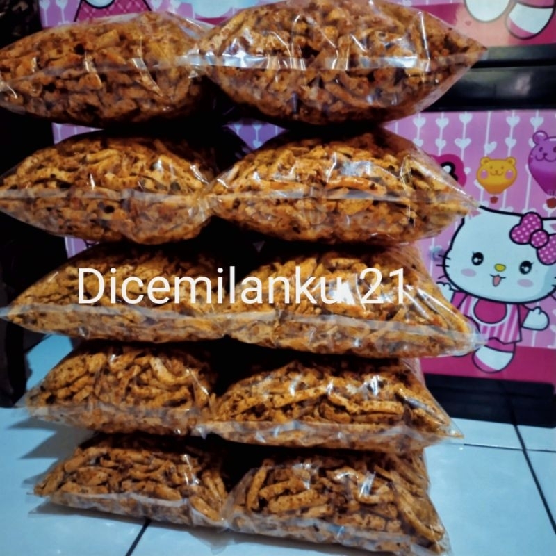 

(PAKET HEMAT RESELLER) Basreng pedas kiloan isi 10.KG