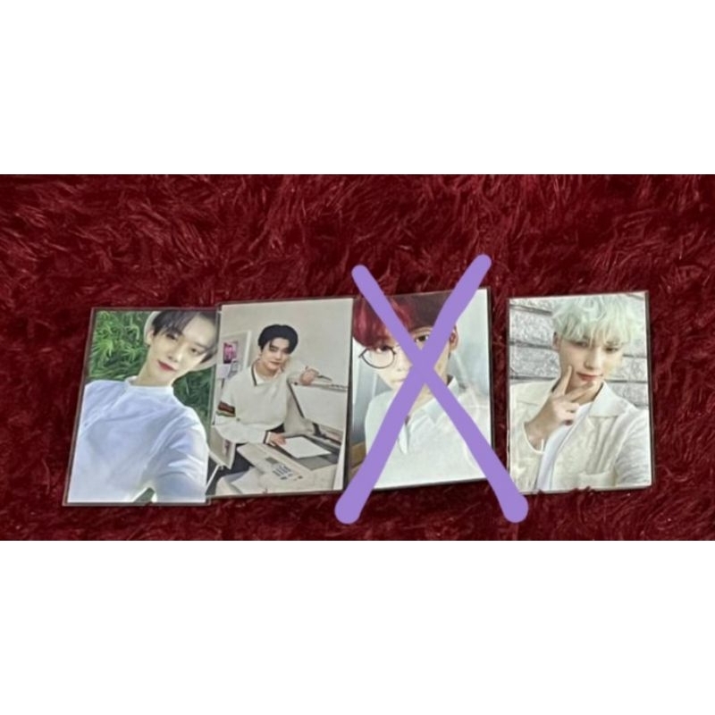 PHOTOCARD MOAKIT V3 YEONJUN TAEHYUN HUENINGKAI LOG ON LOG OFF