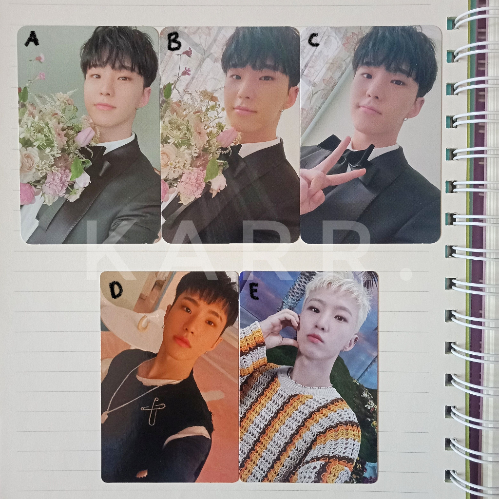 [ready stock] SEVENTEEN Hoshi Photocard: FML & Attacca Carat Version (carver), Sector 17 Compact ver