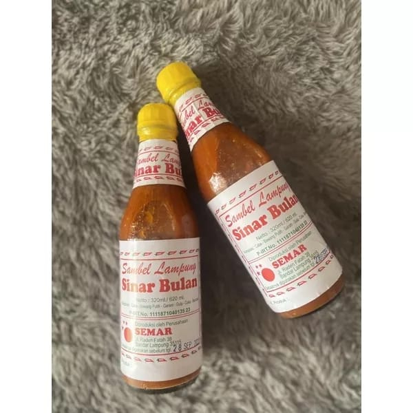 

Sambal cap Sinar Bulan Khas Lampung 320gr