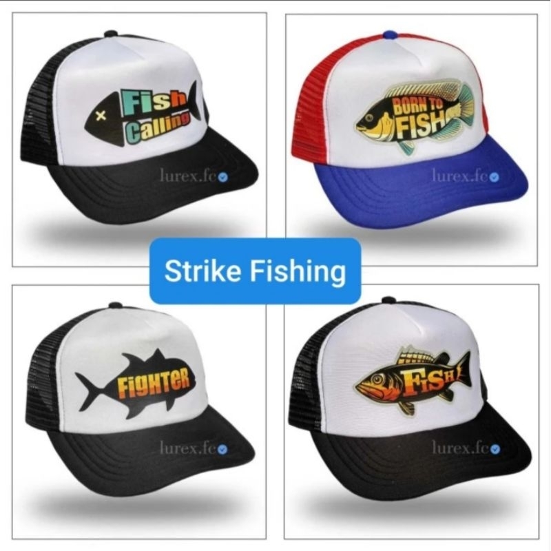 Topi mancing logo ikan/Fish