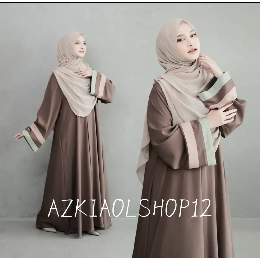 ABAYA SINTYA BASIC POLOS ABAYA ARAB