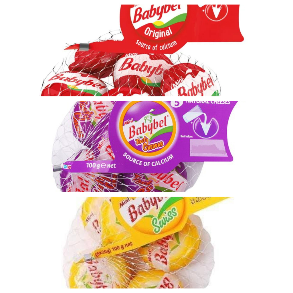 

100g bel babybel cheese mini red / cheddar / swiss / keju cedar