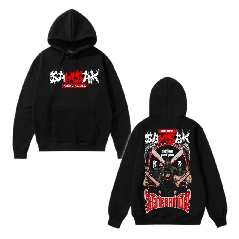 Hoodie Distro Samsak Generation Megicom Sakti