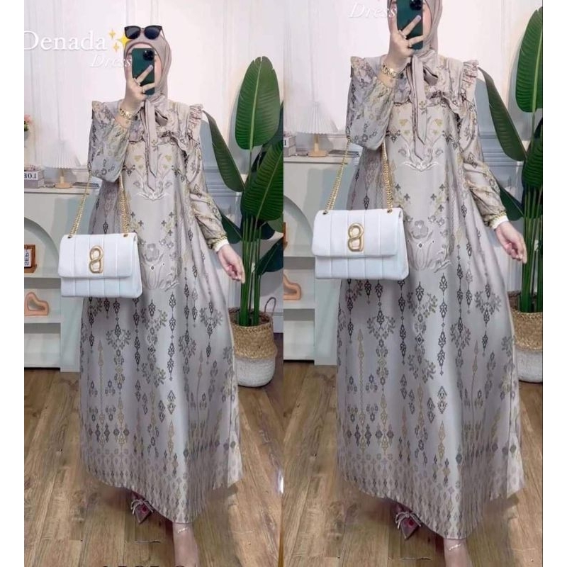 Gamis Denada Ori kain halus lembut / Denada dress