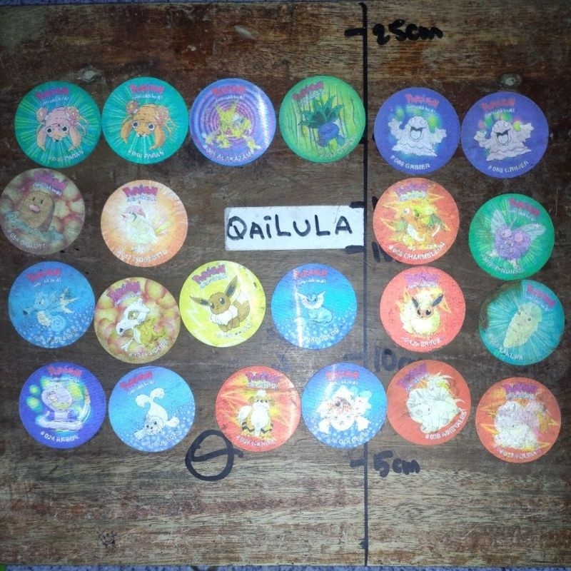 Tazos Tazo 3D Pokemon 2001 eevee