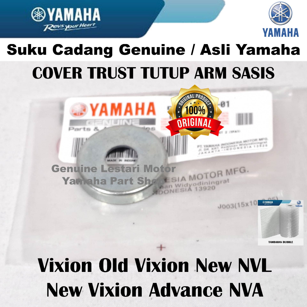Cover Trust Tutup Arm Sasis New Vixion Old NVL Advance NVA Asli Yamaha Surabaya