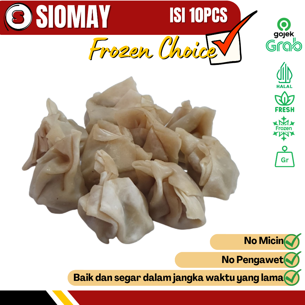 

Sapina Daging Sapi Siomay Pentol Mini Isi 10pcs [No Micin No Pengawet]