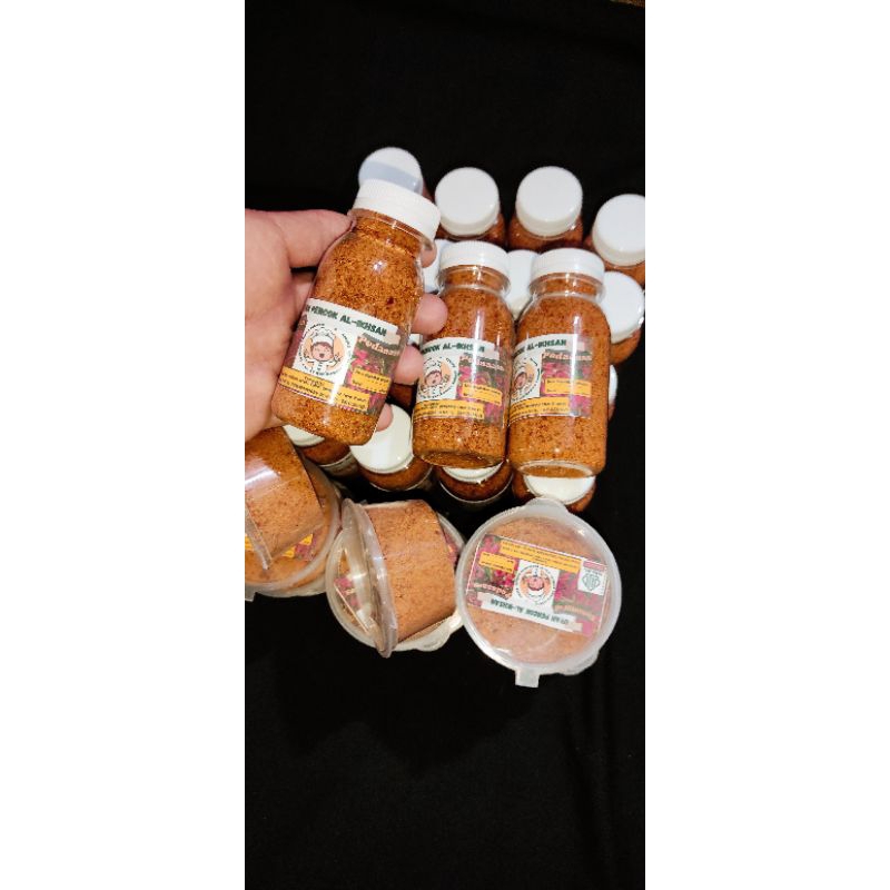 

Uyah Pencok Basangrai ( Uyah Pencok AL-IKHSAN ) paket 5 botol Murah