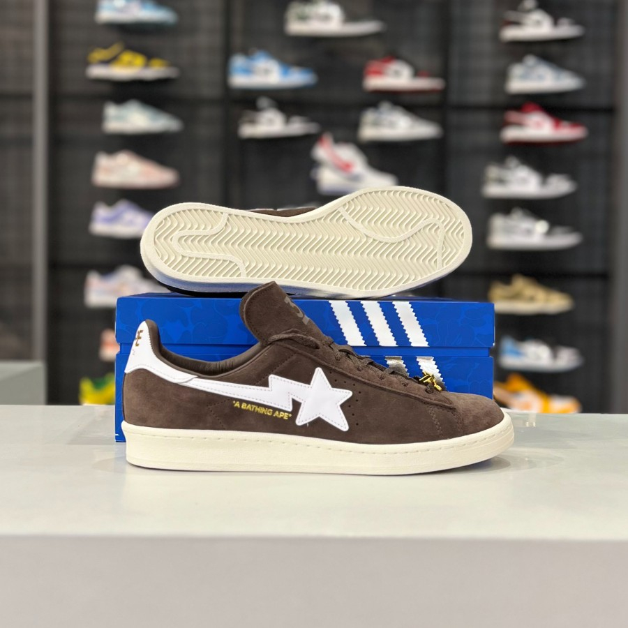 Adidas Campus 80s Bape 30th Anniversary Brown Original