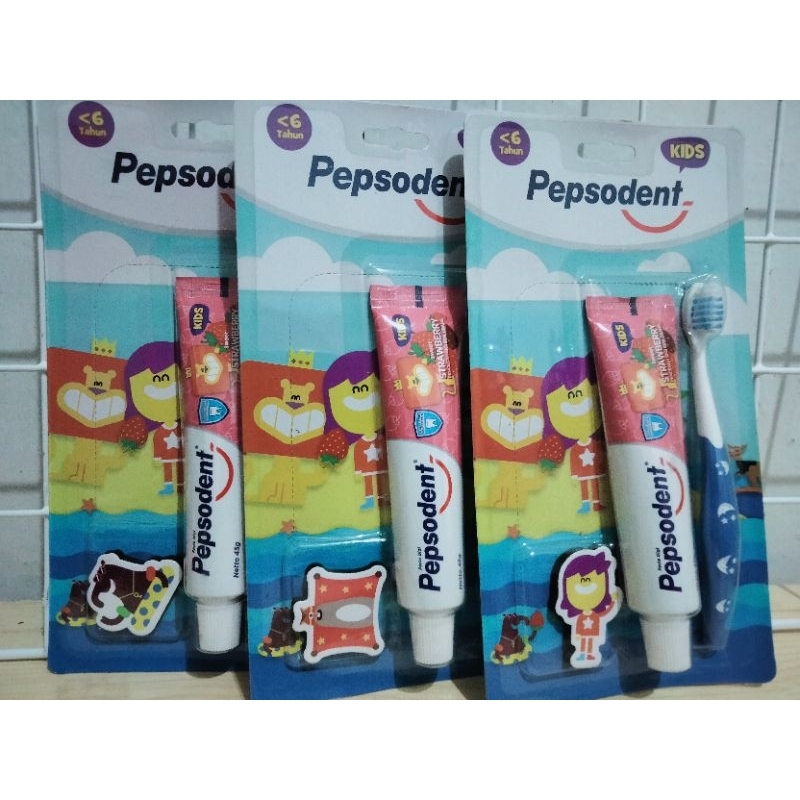 Sikat Gigi set anak Pepsodent (3 item)