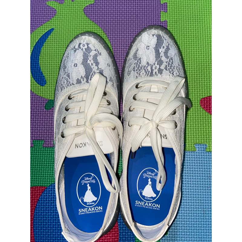 [NEW] Sneakon Shoes Princess Cinderella White 40