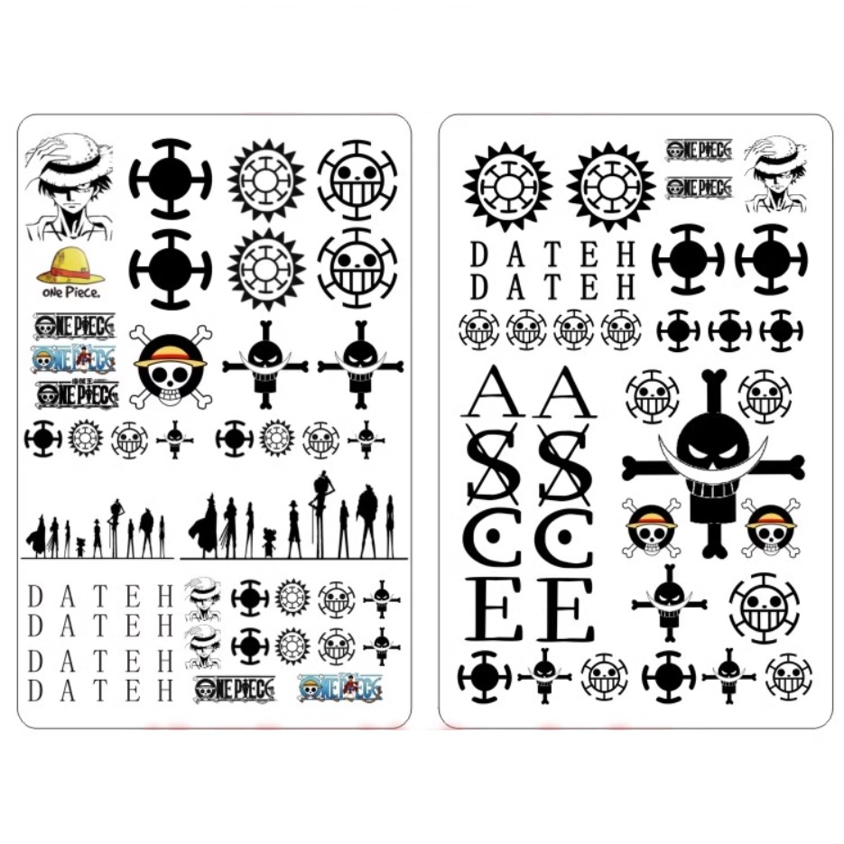 Pirates' Mark: Tattoo Temporary One Piece