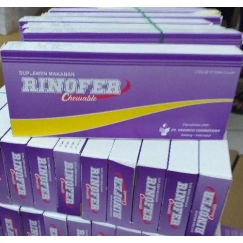 Rinofer chewable tablet penambah darah