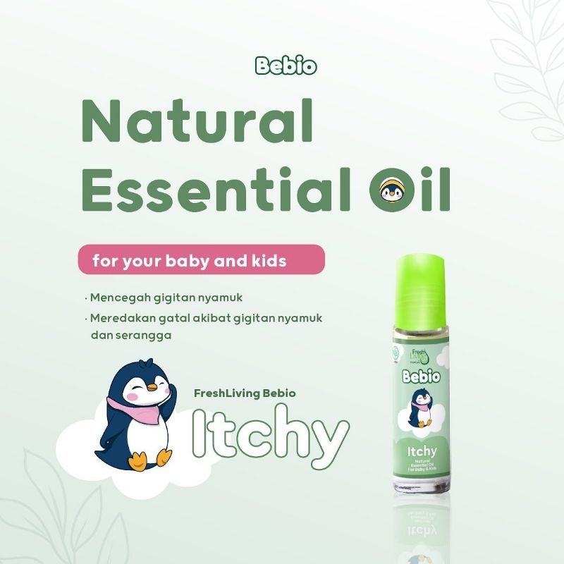Freshliving Bebio Essensial oil Tummy Itchy C&amp;F For Baby n Kids