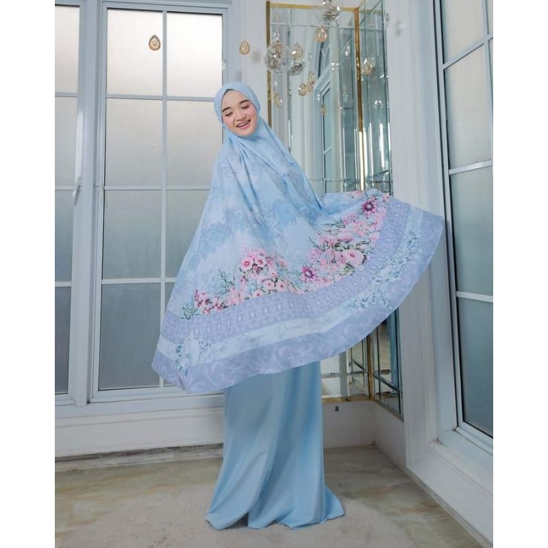 Mukena Paradise Soft Blue