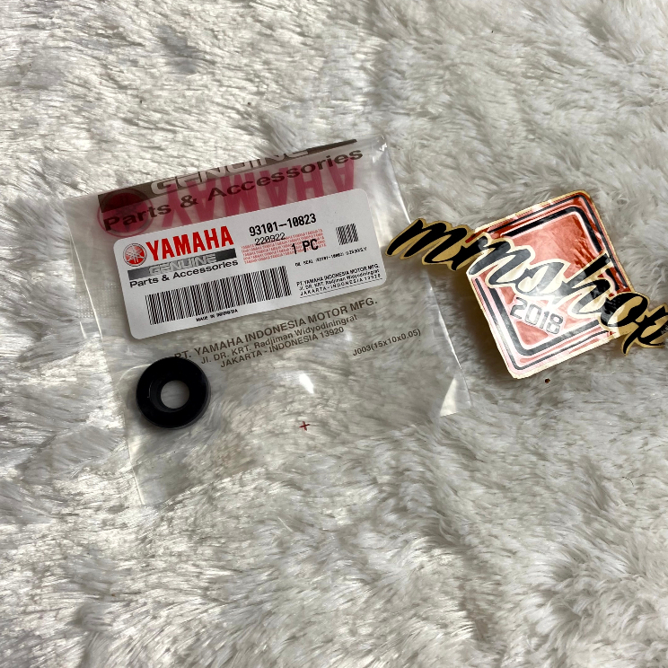 KARET SEAL SIL AS POMPA OLI SAMPING L2S L2 SUPER RX SPESIAL YT115 93101-10823 ORIGINAL YAMAHA