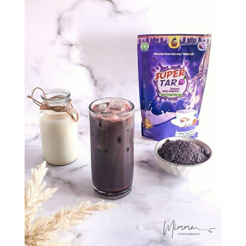 

GROSIR CAMU SUPER TARO Coklat Aren Mbah Uti Bubuk Minuman Premium 300 Gram